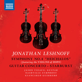 the album cover for Nashville Symphony Orchestra - Symphony No. 4, Guitar Concert