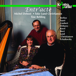 the album cover for Berlioz / Faure / Debost / Christiansen - Flute Works / Harp Music