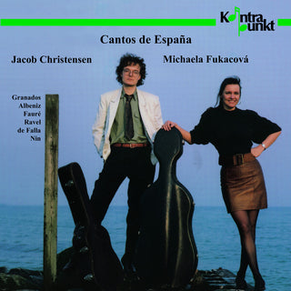 the album cover for Granados / Faure / Fukacova / Christiansen - Cello Works / Guitar Works