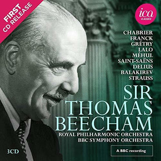 the album cover for Sir Thomas Beecham 2 / Various 3pk - Sir Thomas Beecham 2