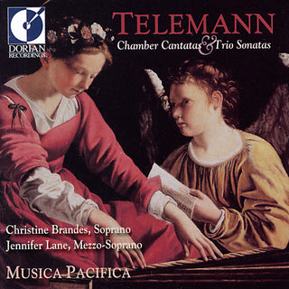 the album cover for Mancini/Scarlatti/Durante - Cantatas & Trio Sonatas