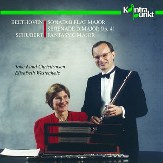 the album cover for Beethoven / Schubert / Christiansen / Westenholz - Sonata B Flat Major / Fantasy C Major