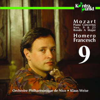 the album cover for Mozart / Francesch / Weise / Orch Phil De Nice - Concerto 9 & 25