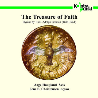 the album cover for Brorson / Haugland - Treasure of Faith