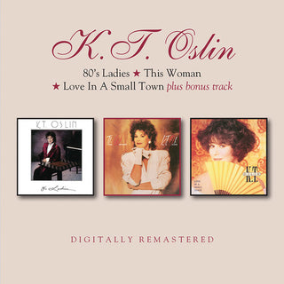 the album cover for K Oslin T - 80's Ladies / This Woman / Love In A Small Town