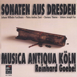 the album cover for Dresden Sonatas - Dresden Sonatas