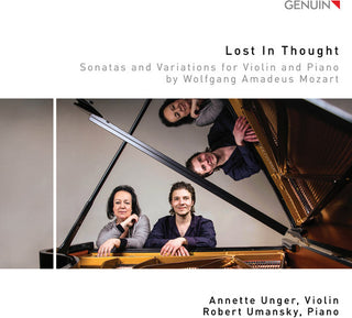 the album cover for Mozart / Unger / Umansky - Lost in Thought