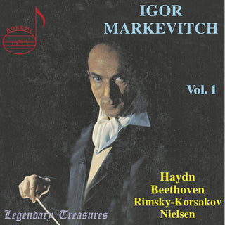 the album cover for Beethoven / Gruenberg / Markevich - Igor Markevitch 1
