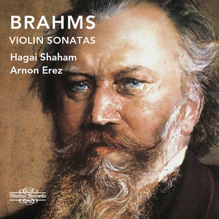 the album cover for Brahams / Shaham / Erez - Violin Sonatas