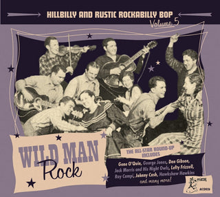 the album cover for Wild Man Rock / Various - Wild Man Rock (Various Artists)