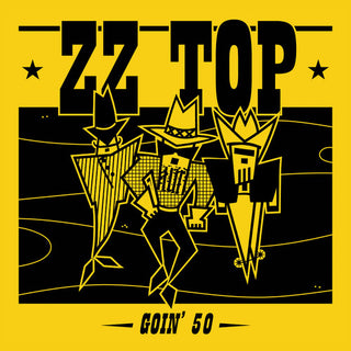 the album cover for ZZ Top - Goin' 50 (1CD)
