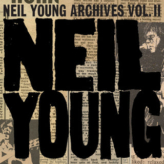 the album cover for Neil Young - Neil Young Archives Vol. II (1972-1976)