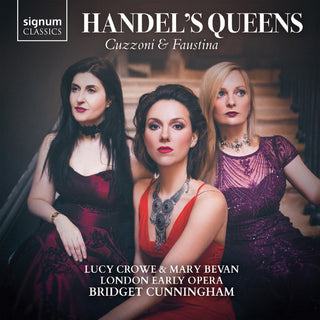 the album cover for Handels Queens / Various 2pk - Handel's Queens