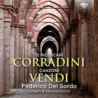 the album cover for Corradini / Sordo - 12 Ricercari / Canzoni