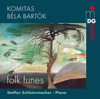 the album cover for Bartok / Schleiermacher - Folk Tunes