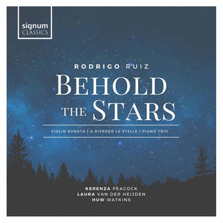 the album cover for Ruiz / Peacock / Heijden - Behold The Stars