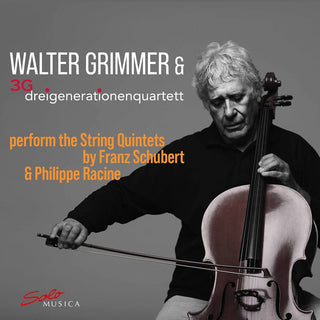 the album cover for Racine / Grimmer - String Quartets