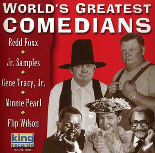 the album cover for Fox/Tracy/Pearl/Samples/Wilson - World's Greatest Comedians