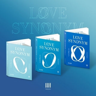 the album cover for Wonho - Love Synonym #2 (Right for Us) (incl. 200pg Photobook, Poster, Photocard + Stamp Sticker)