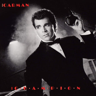 the album cover for Carman - The Champion