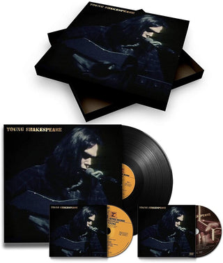 the album cover for Neil Young - Young Shakespeare [Deluxe Box Set]