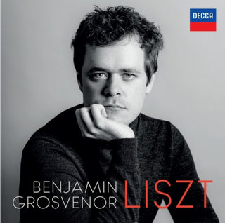 the album cover for Benjamin Grosvenor - Liszt