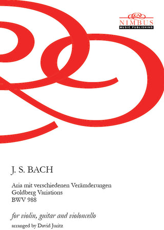the album cover for J Bach .S. - Goldberg Variations