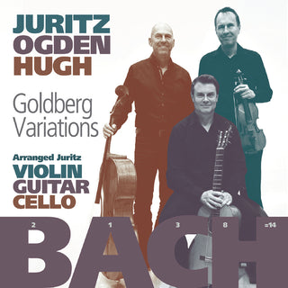 the album cover for J Bach .S. / Juritz / Hugh - Goldberg Variations