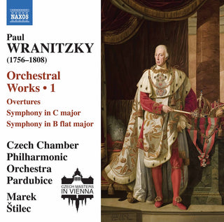 the album cover for Wranitzky / Stilec - Orchestral Works 1