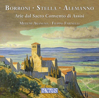 the album cover for Alemanno / Akanuma / Farinelli - Arie Dal Sacro Convento