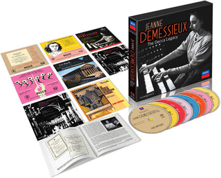 the album cover for Jeanne Demessieux - The Decca Legacy