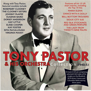 the album cover for Tony Pastor  & His Orchestra - Collection 1940-51