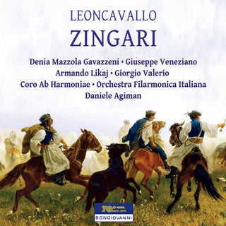 the album cover for Leoncavallo / Orchestra Filarmonica Italiana - Zingari