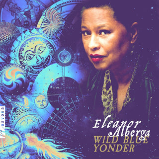 the album cover for Alberga - Wild Blue Yonder
