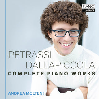 the album cover for Dallapiccola / Molteni - Complete Piano Works (2pk)