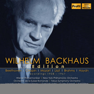 the album cover for Wilhelm Backhaus Edition / Various (Box) - Wilhelm Backhaus Edition / Various (Box)