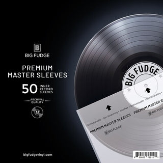 Big Fudge 12-inch Vinyl LP Record Premium Master Inner Sleeves (50 Pack)