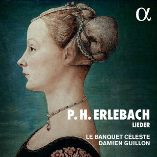 the album cover for Erlebach / Banquet Celeste / Guillon - Lieder