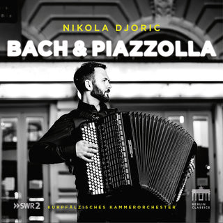 the album cover for Piazzolla / Kurpfalzisches Kammerorchester - Accordian Works
