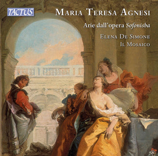 the album cover for Agnesi / Simone / Ensemble Il Mosaico - Arie Dall'opera Sofonisba