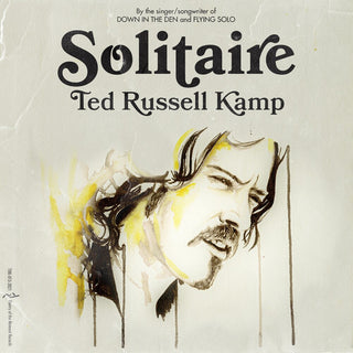 the album cover for Ted Kamp  Russell - Solitaire
