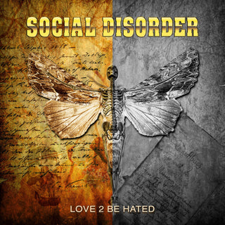 the album cover for Social Disorder - Love 2 Be Hated