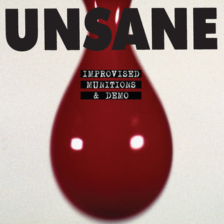 the album cover for Unsane - Improvised Munitions & Demo