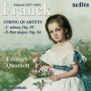 the album cover for E. Franck - 2 String Quartets