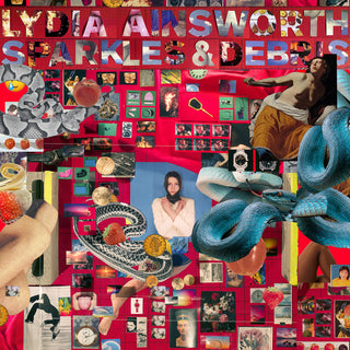 the album cover for Lydia Ainsworth - Sparkles & Debris