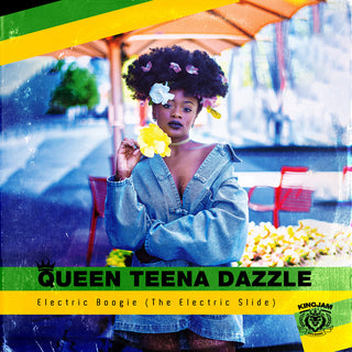 the album cover for Queen Teena Dazzle - Electric Boogie (The Electric Slide) (Mod)