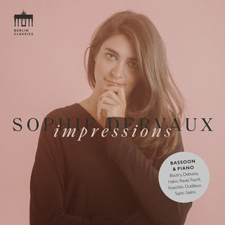 the album cover for Debussy / Dervaux / Mazari - Impressions