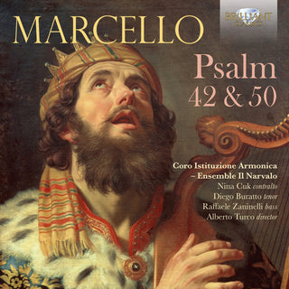 the album cover for Marcello / Turco - Psalm 42 & 50