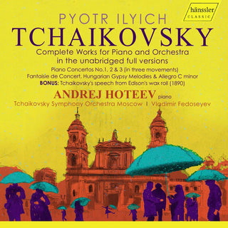 the album cover for Tchaikovsky / Hoteev / Fedoseyev - Piano & Orchestra (3pk)