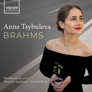 the album cover for Brahms / Tsybuleva / Reinhardt - Brahms